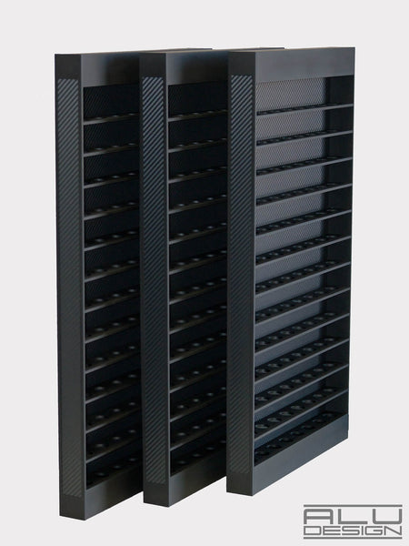 Golf Ball Display Rack (104 Balls) - Cabinet Holder Rack Aluminum - 8