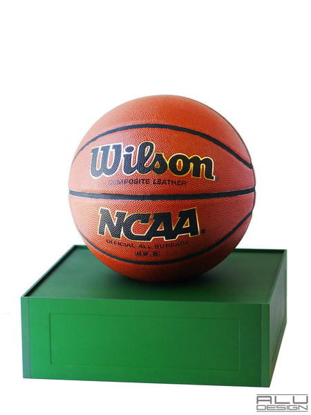 Basketball Display Case - Cabinet Holder Rack Aluminum - 4