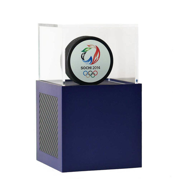 Hockey Puck Display Case - Cabinet Holder Rack Aluminum