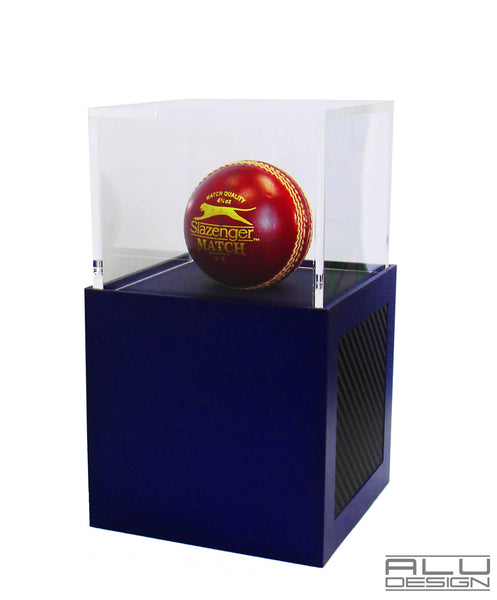 Cricket Ball Display Case - Cabinet Holder Rack Aluminum - 3