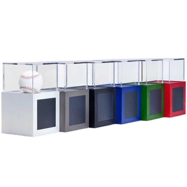 Baseball Display Case - Cabinet Holder Rack Aluminum - 1