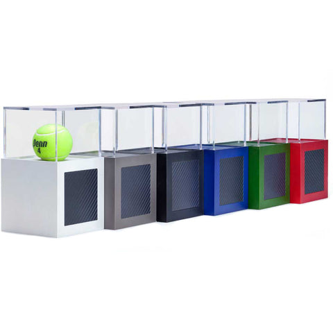 Tennis Ball Display Case - Cabinet Holder Rack Aluminum - 1