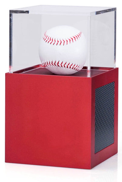 Baseball Display Case - Cabinet Holder Rack Aluminum - 6