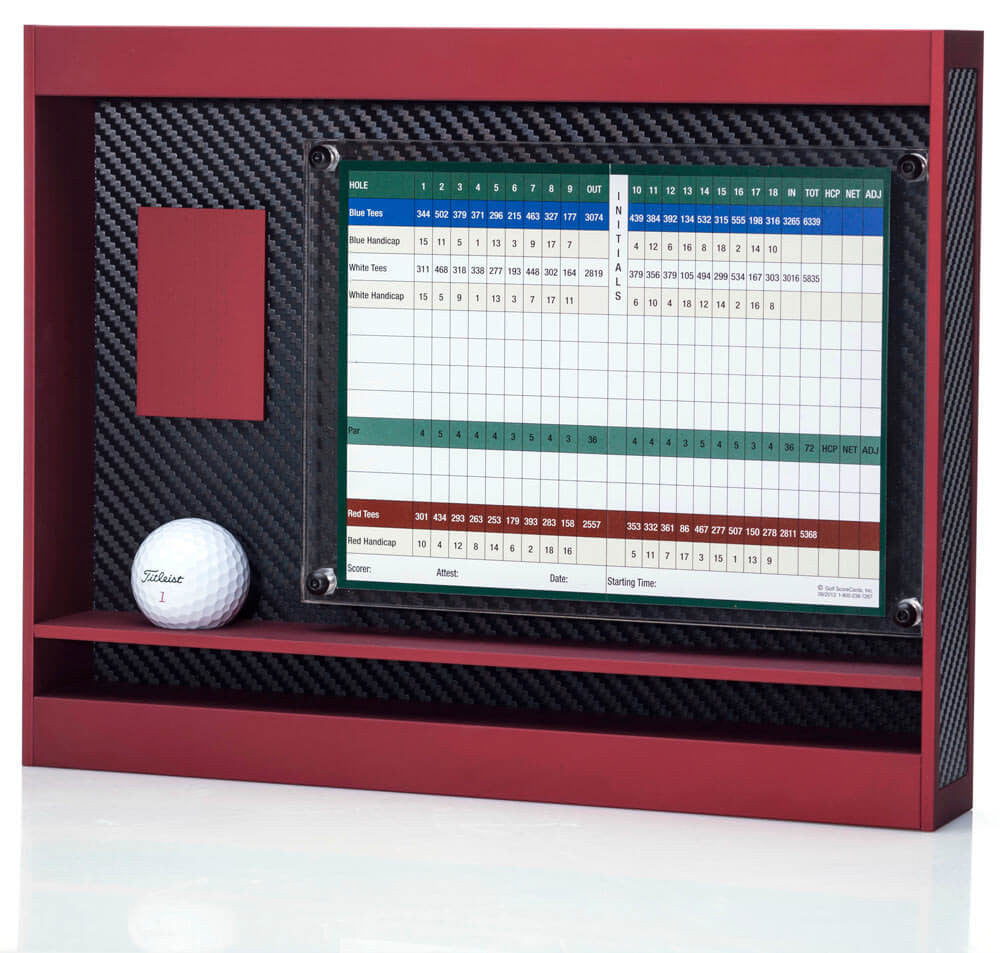 Golf Ball Display Frame - Hole in One Golf Ball Case - ALU Design