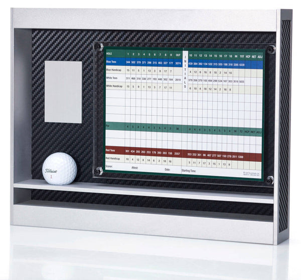 Golf Ball Display Frame - Cabinet Holder Rack Aluminum - 7