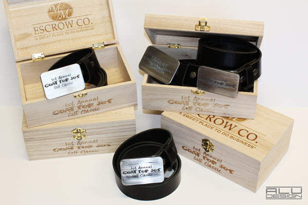 Custom Golf Belts & Buckles