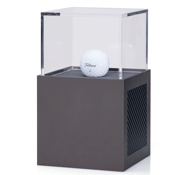 Golf Ball Display Case - Cabinet Holder Rack Aluminum - 6